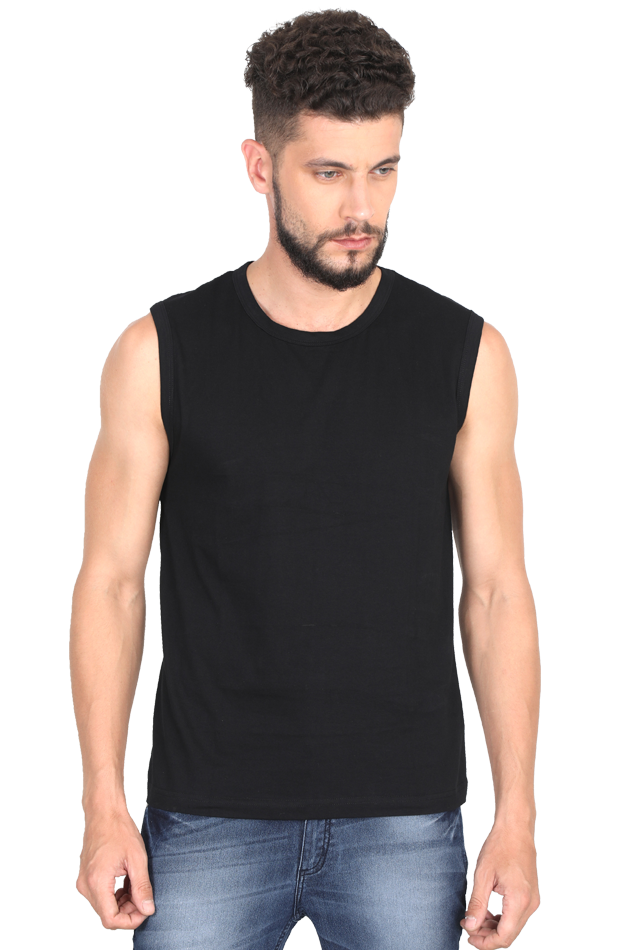 MALE ROUND NECK SLEEVELESS