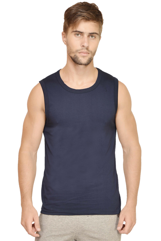 MALE ROUND NECK SLEEVELESS